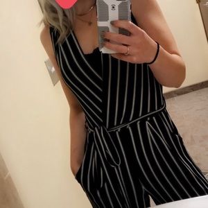 Striped Jumpsuit